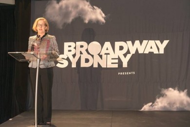 Broadway_banner_event_sydney_westfields_shopping_design_fabric_printing_black_clouds_exclusive_unveiling