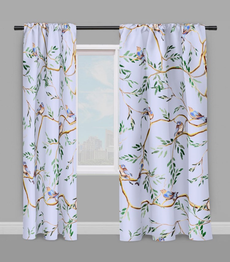 Custom Curtains_Curtains with birds