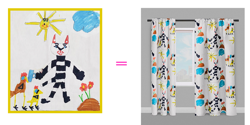 curtains for childrens room_custom curtains for children_cute kids curtains