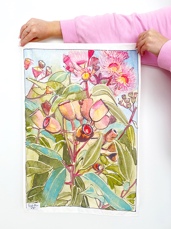 SANCHA PROWSE ART custom tea towels